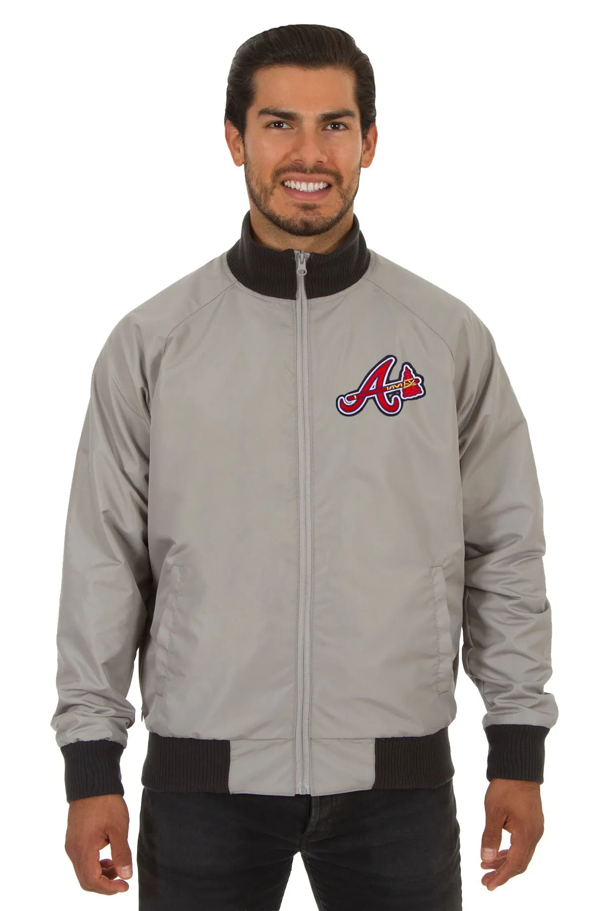 Atlanta Braves Reversible Polyester Track Jacket