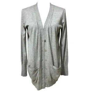 Autumn cashmere blend cashmere silk button down cardigan S