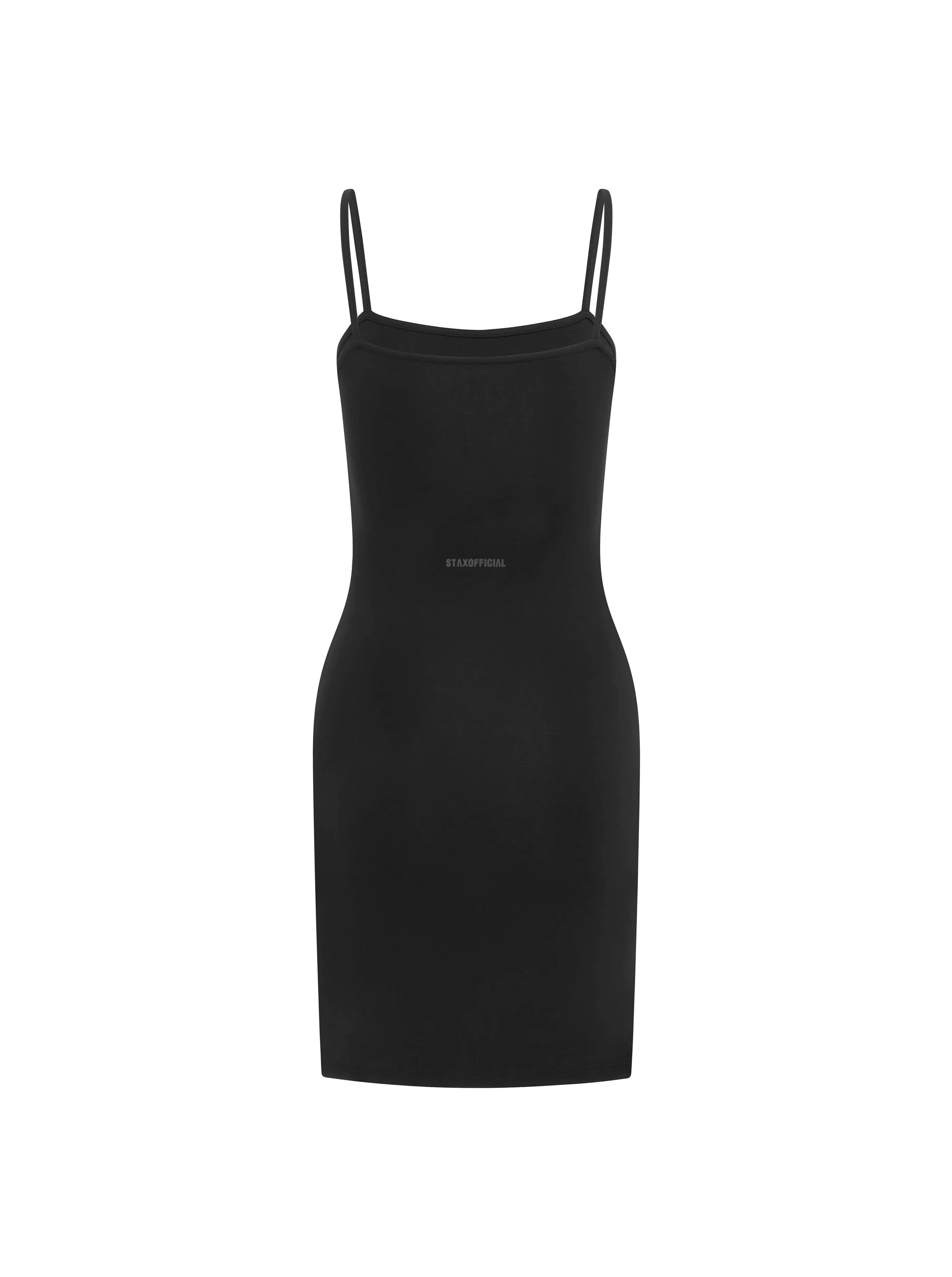 AW Springs Midi Dress- Storm (black)