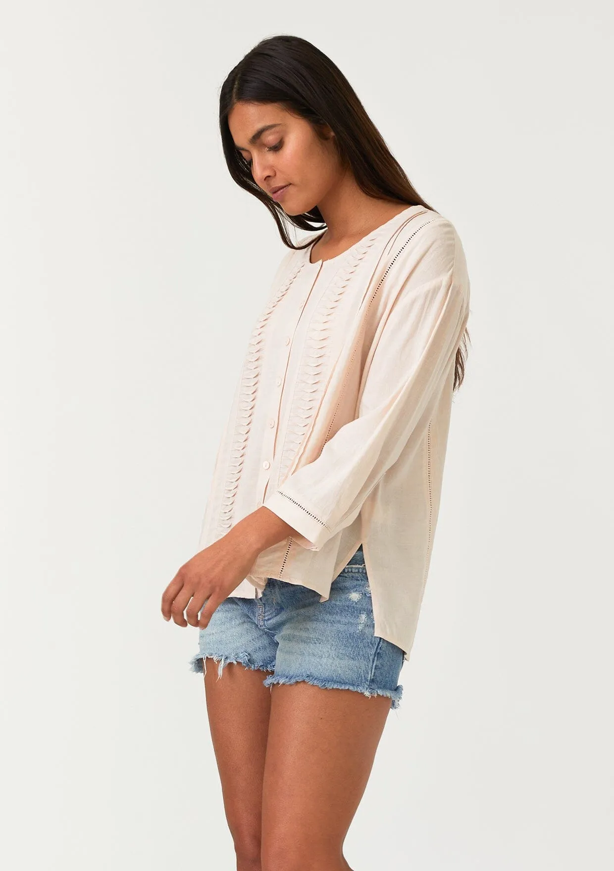 Ayla Pleated Blouse