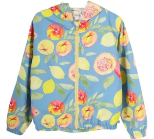 Baby Boy & Girl Pasteuro Fruit Print Windbreaker