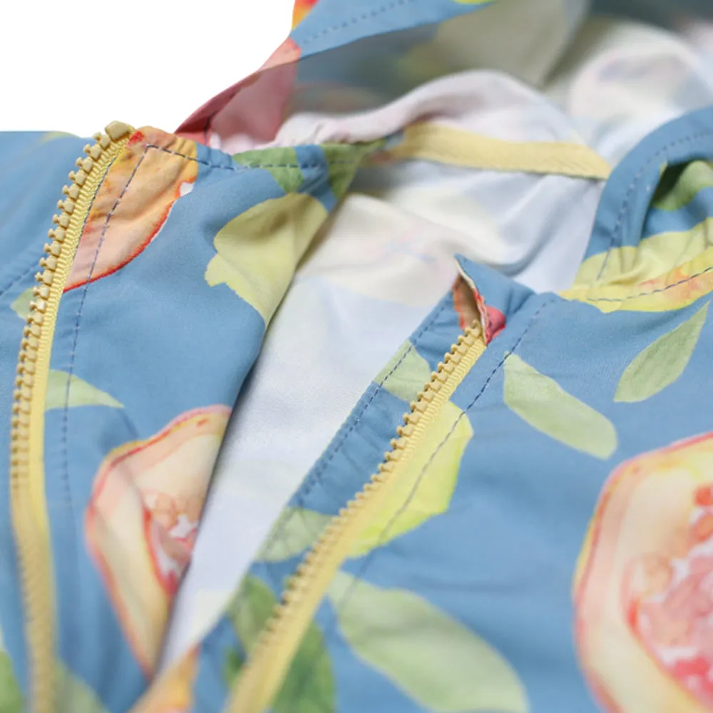 Baby Boy & Girl Pasteuro Fruit Print Windbreaker