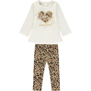 Baby Girl Top and Leggings Set