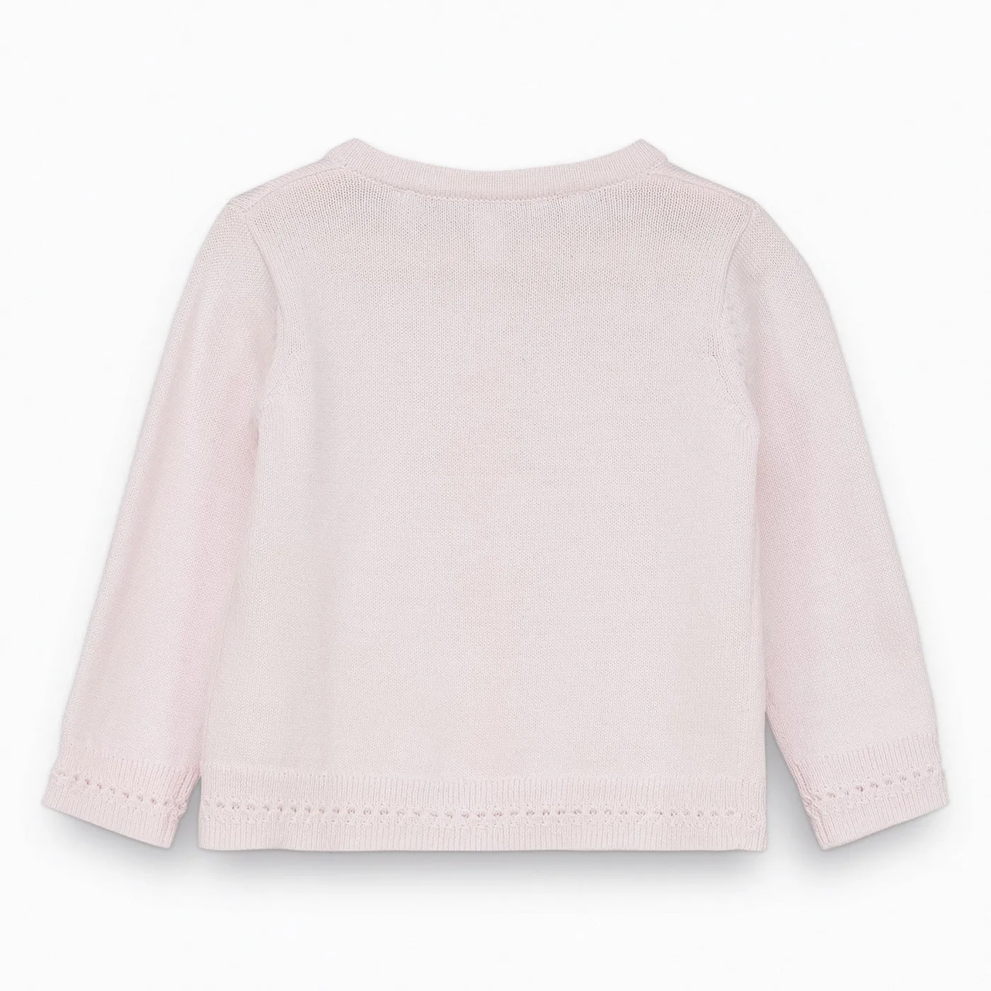 Baby Girls Pale Pink Dragonfly Cardigan