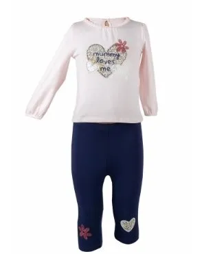 Baby Girls' T-shirt & Leggings