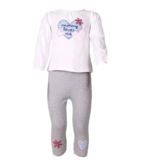 Baby Girls' T-shirt & Leggings