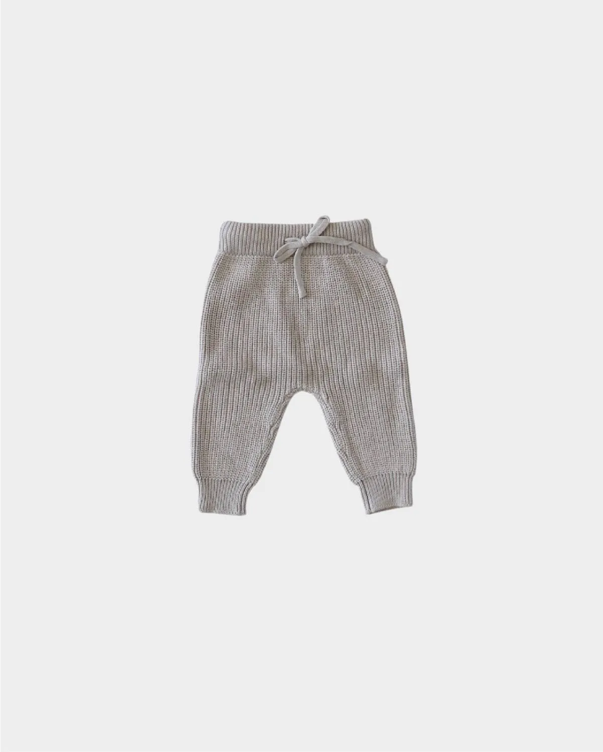 Baby Knit Pants in Beige