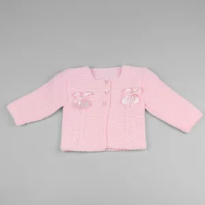 Baby Knitted Cardigan - Pink
