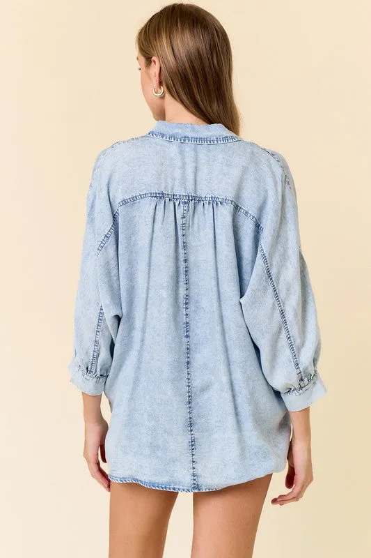 Bards Denim Blouse