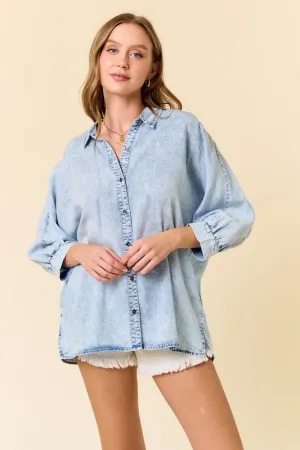 Bards Denim Blouse