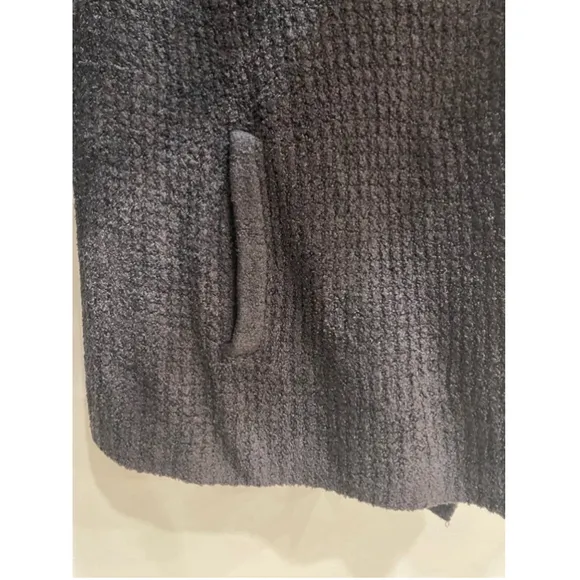 Barefoot Dreams CozyChic Lite Coastal Cardi Medium Waffle Knit Cozy Loungewear