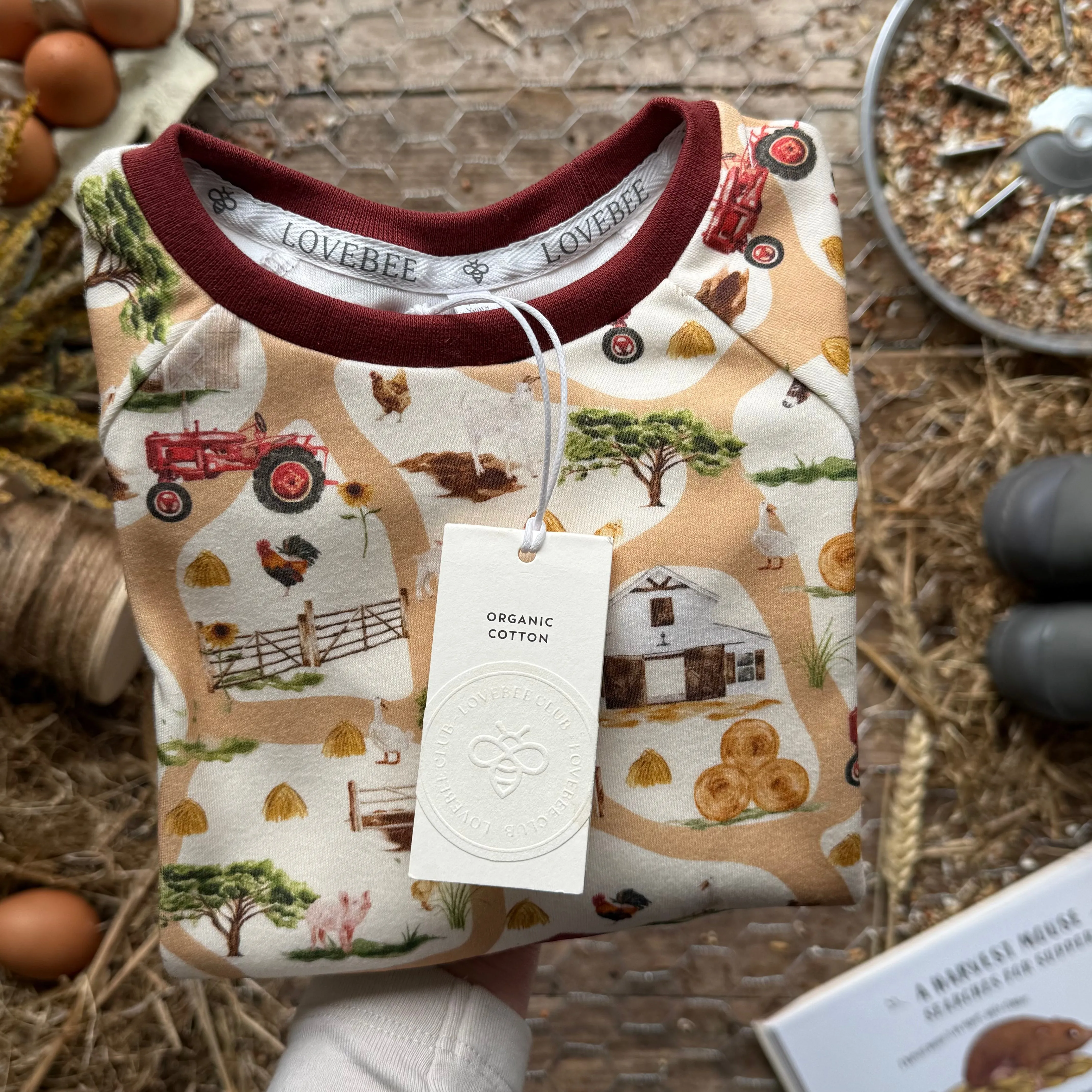 Barn Life BeeJamas | Cosy Long | Ready To Post