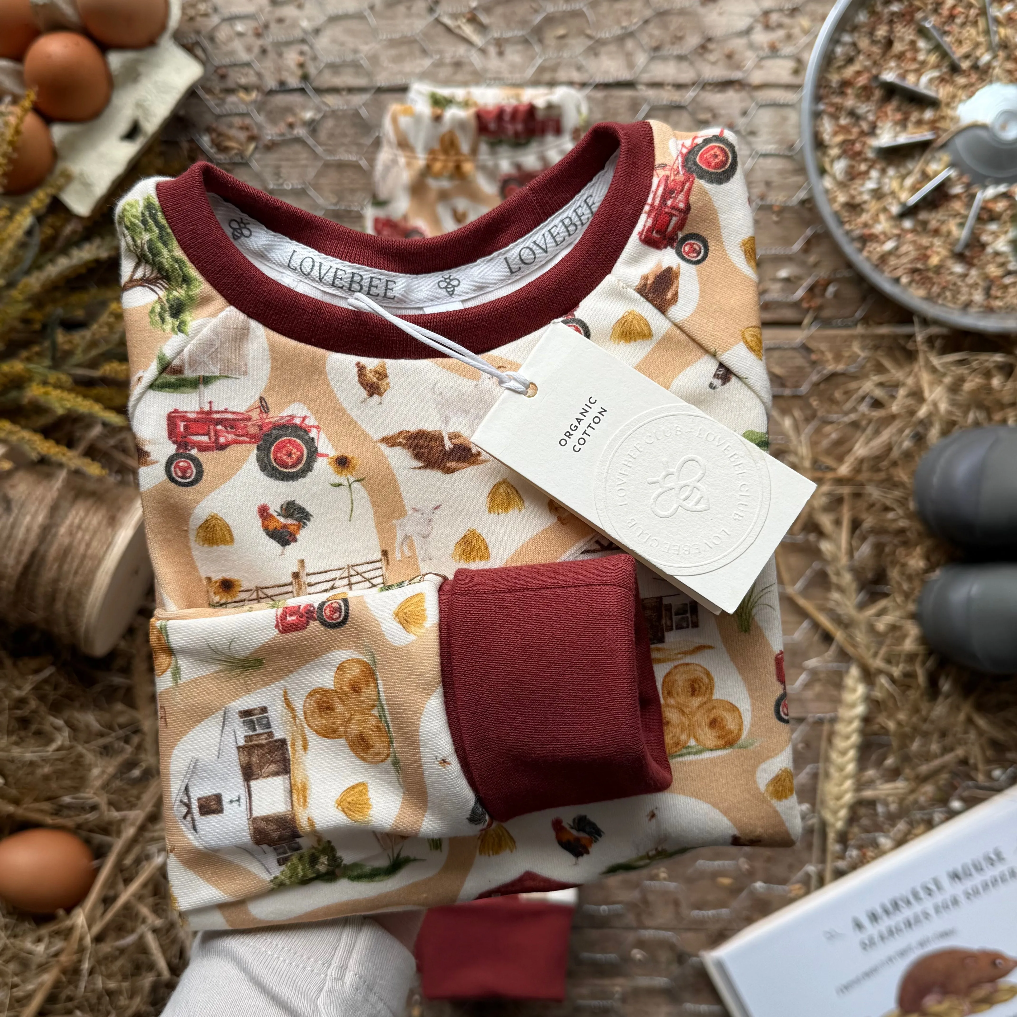 Barn Life BeeJamas | Cosy Long | Ready To Post