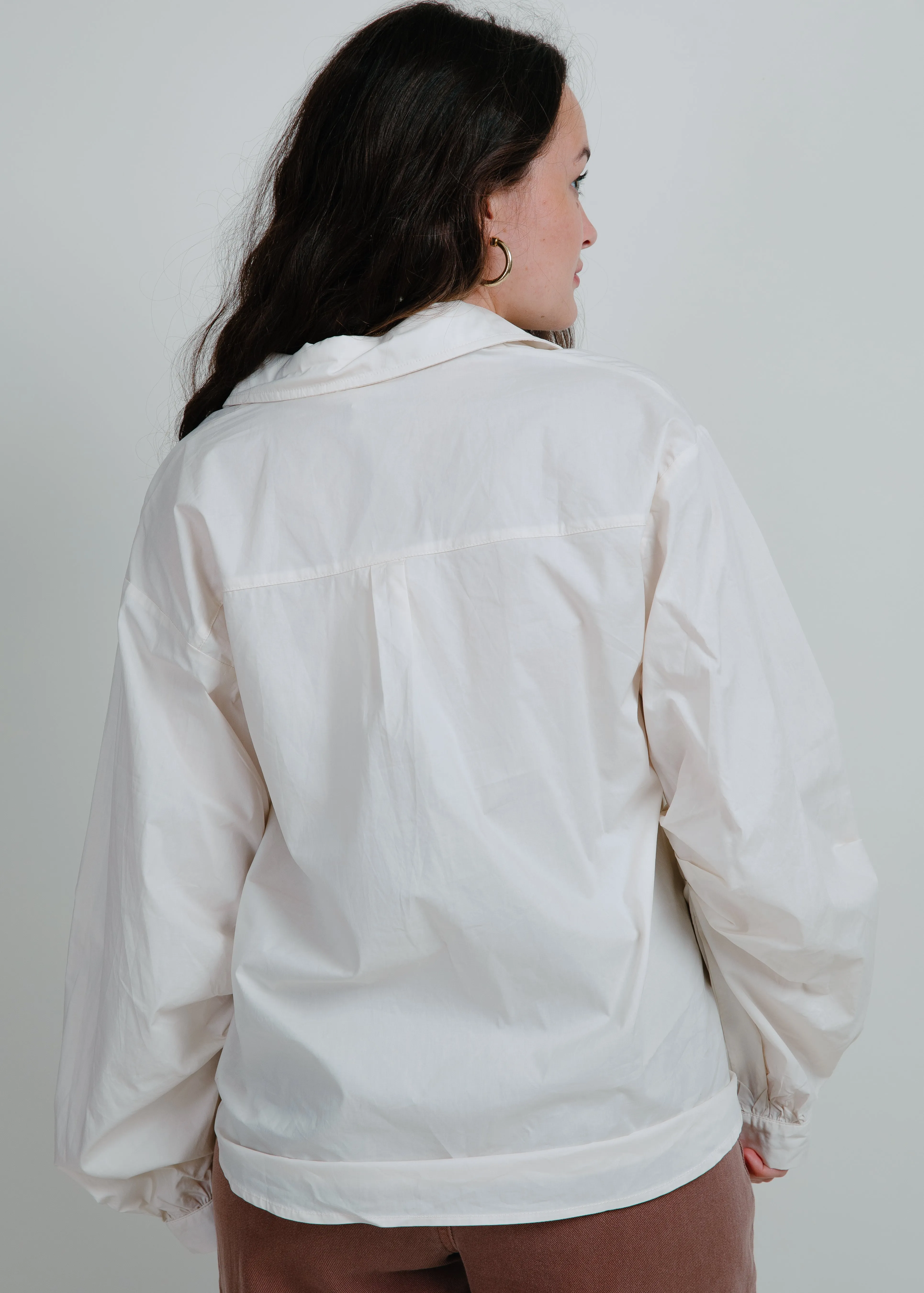Beatrix Button Up - Cream