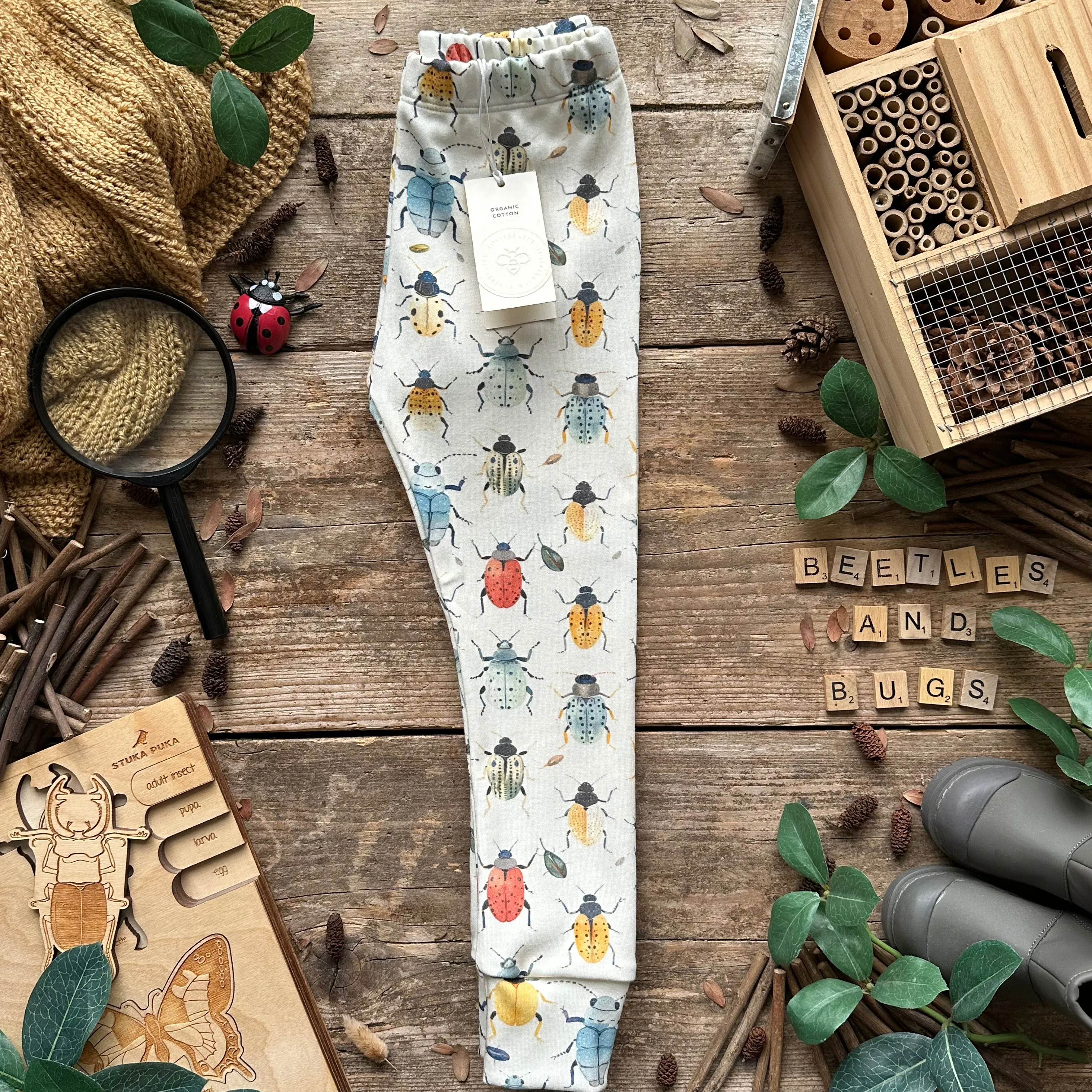 Beetles   Bugs Slim Leggings