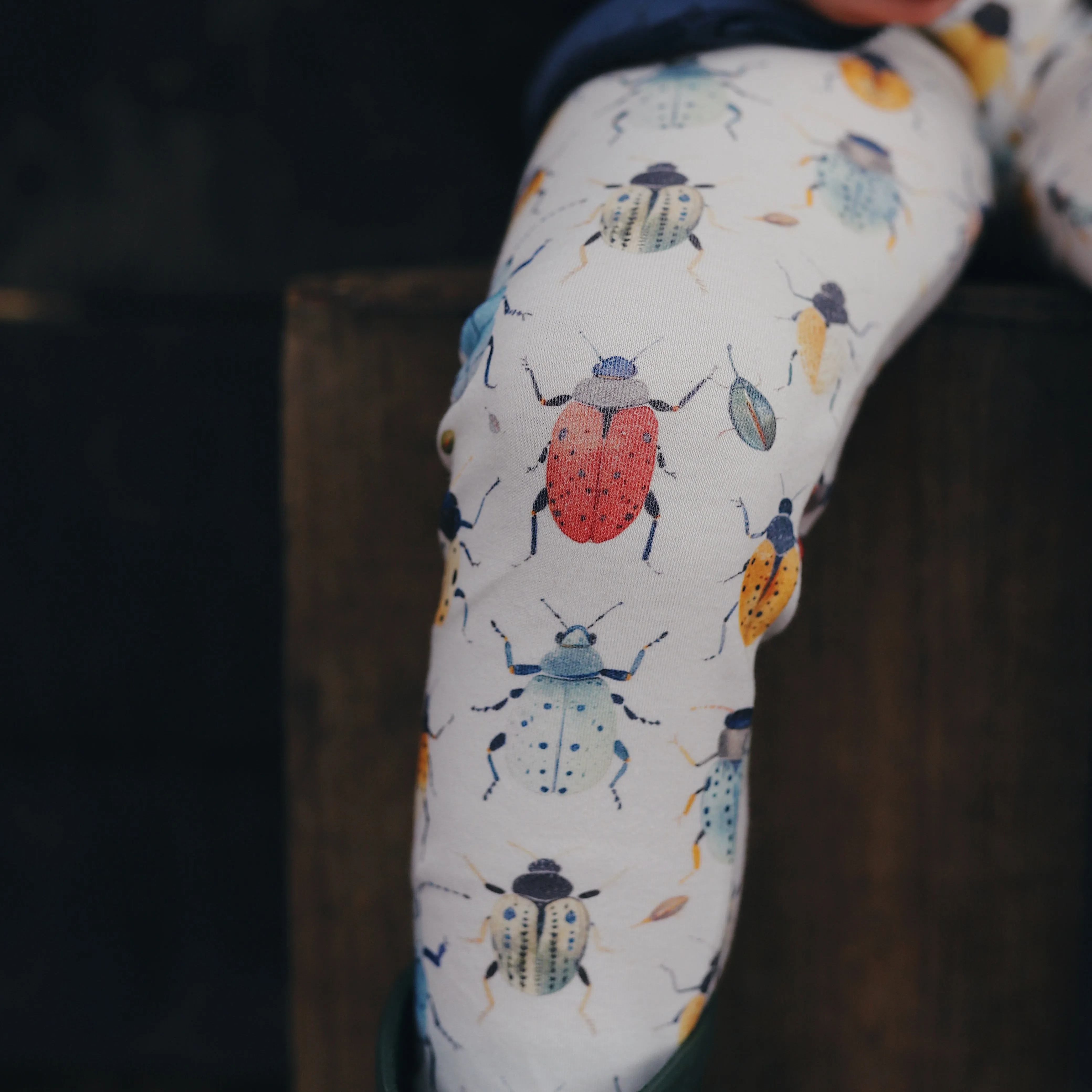 Beetles   Bugs Slim Leggings