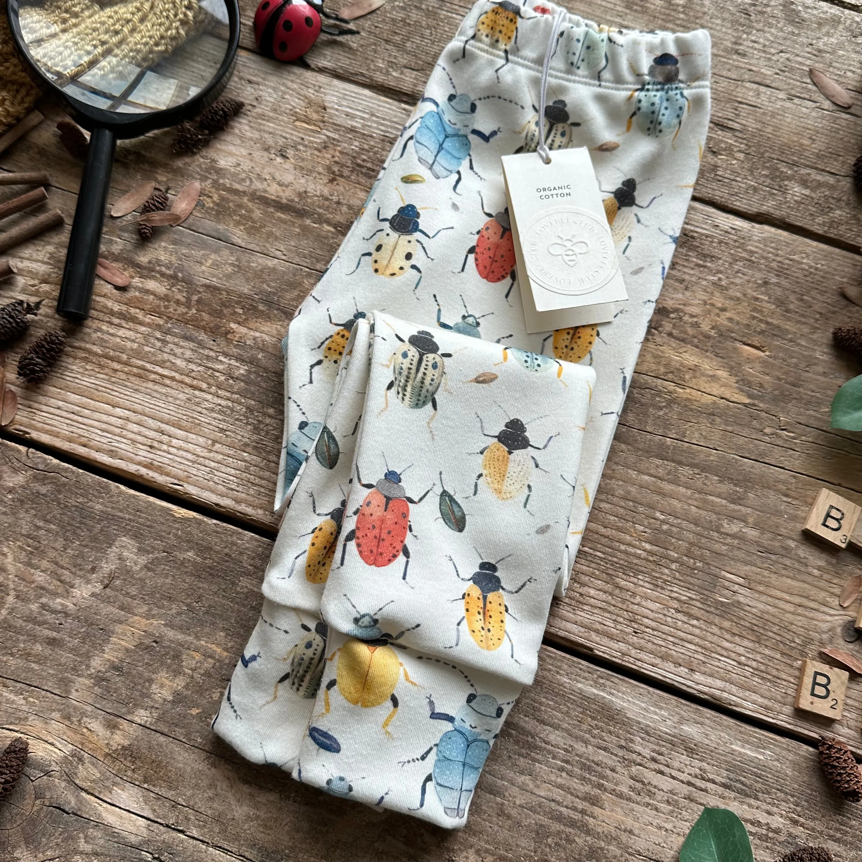 Beetles   Bugs Slim Leggings