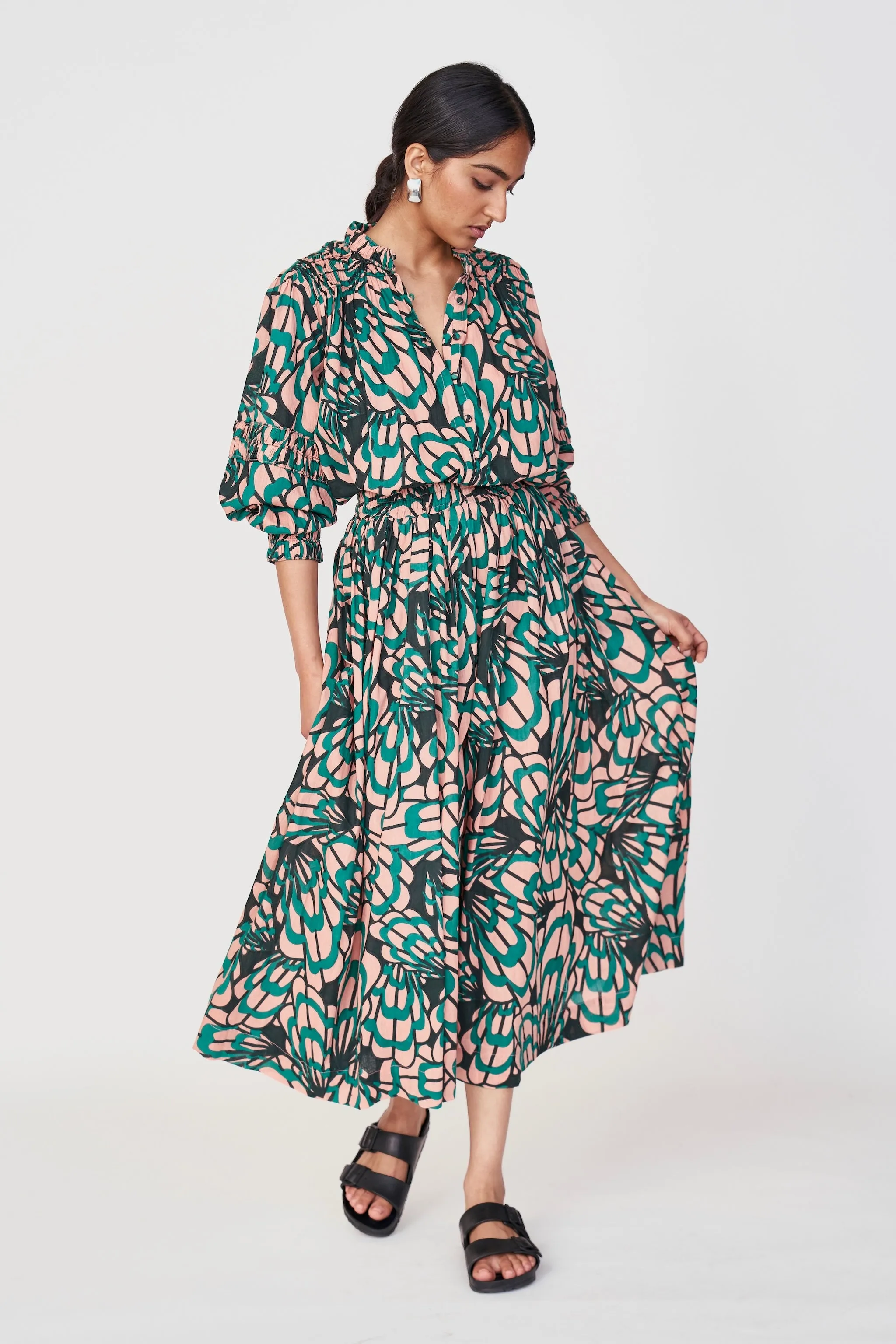 Beirut Blouse in Paradise Shell