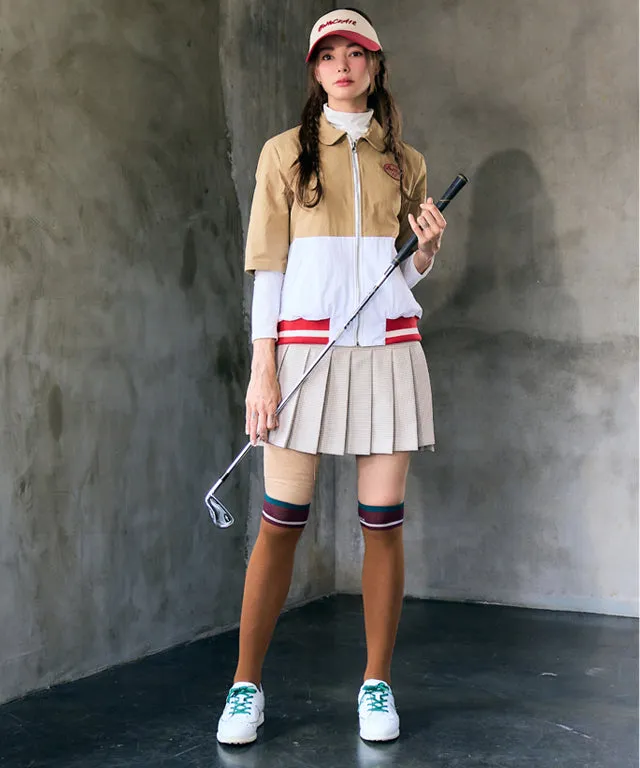 BENECIA 12 Half Windbreaker - Beige