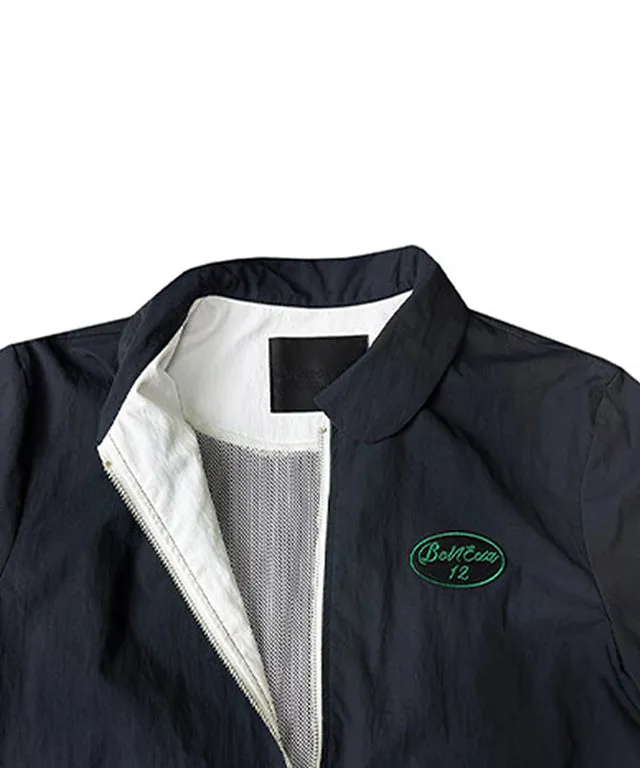 BENECIA 12 Half Windbreaker - Navy