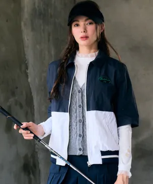 BENECIA 12 Half Windbreaker - Navy