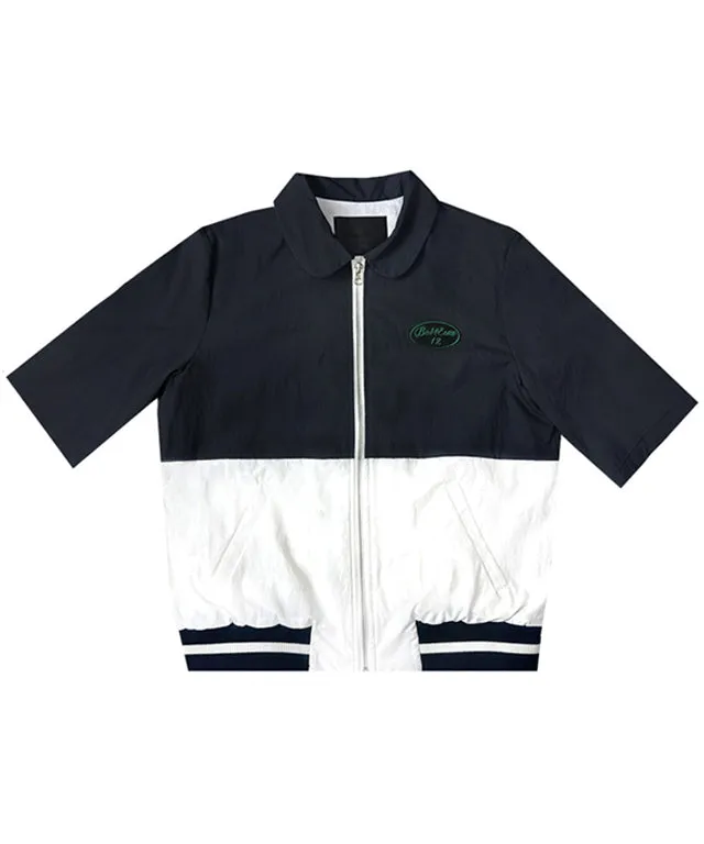 BENECIA 12 Half Windbreaker - Navy