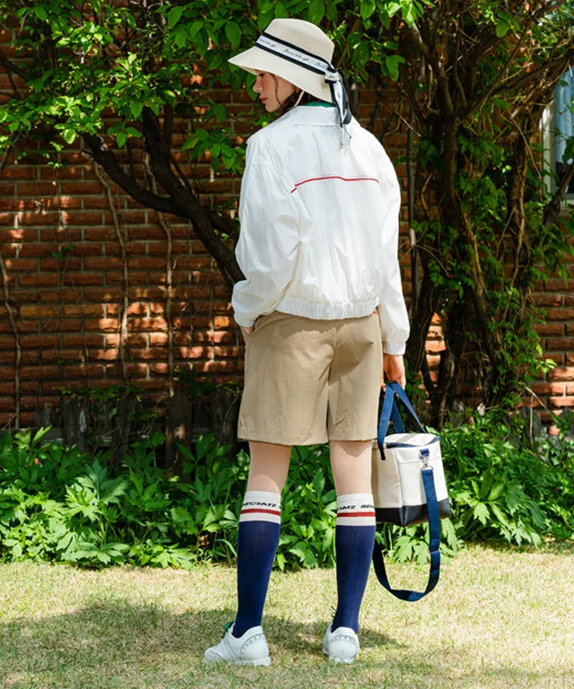 BENECIA 12 Retro Windbreaker - White