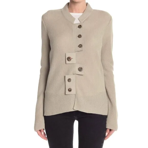 Beyond Threads Tabs Alpaca Cardigan Size Small