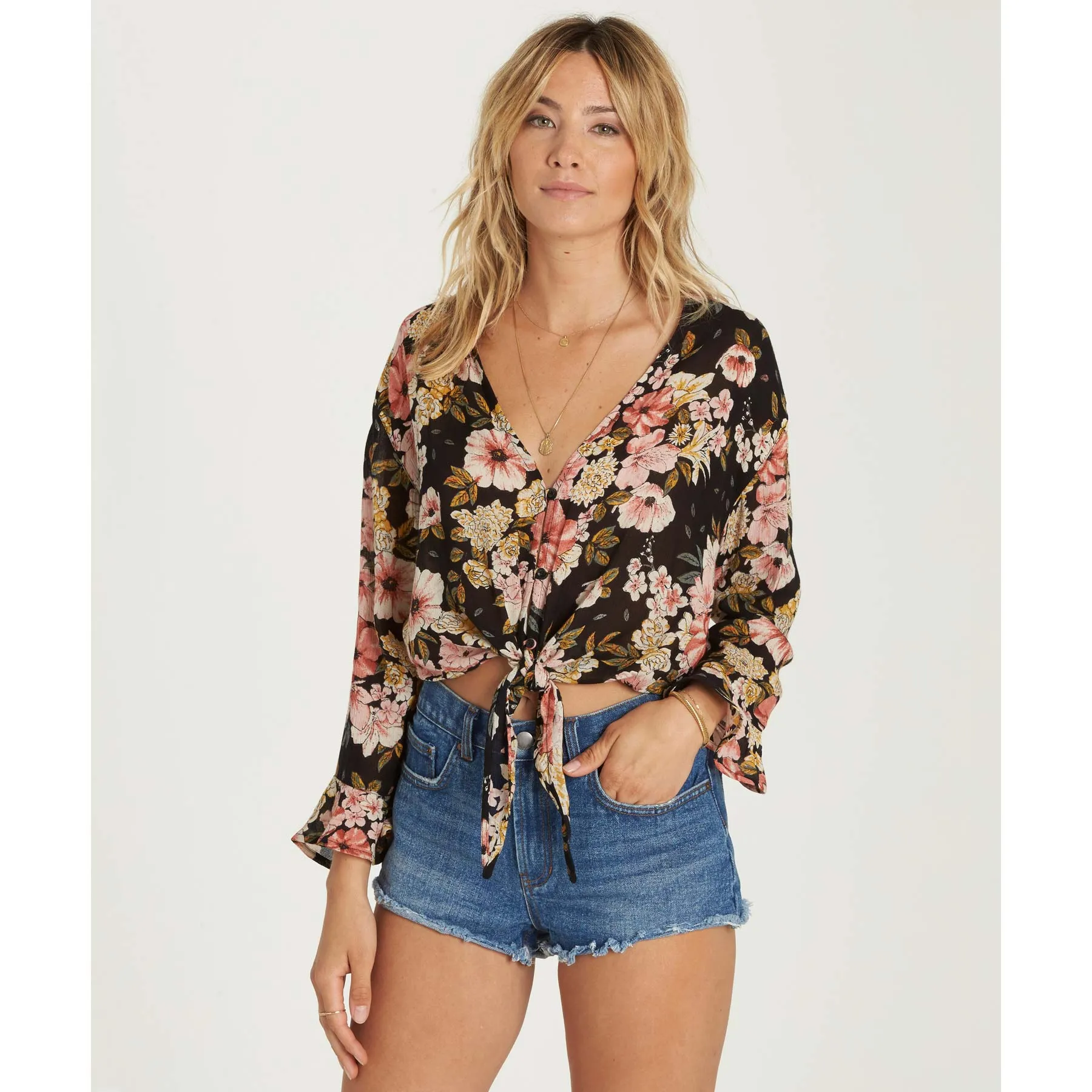 Billabong Women's Girl Crush Top | Black
