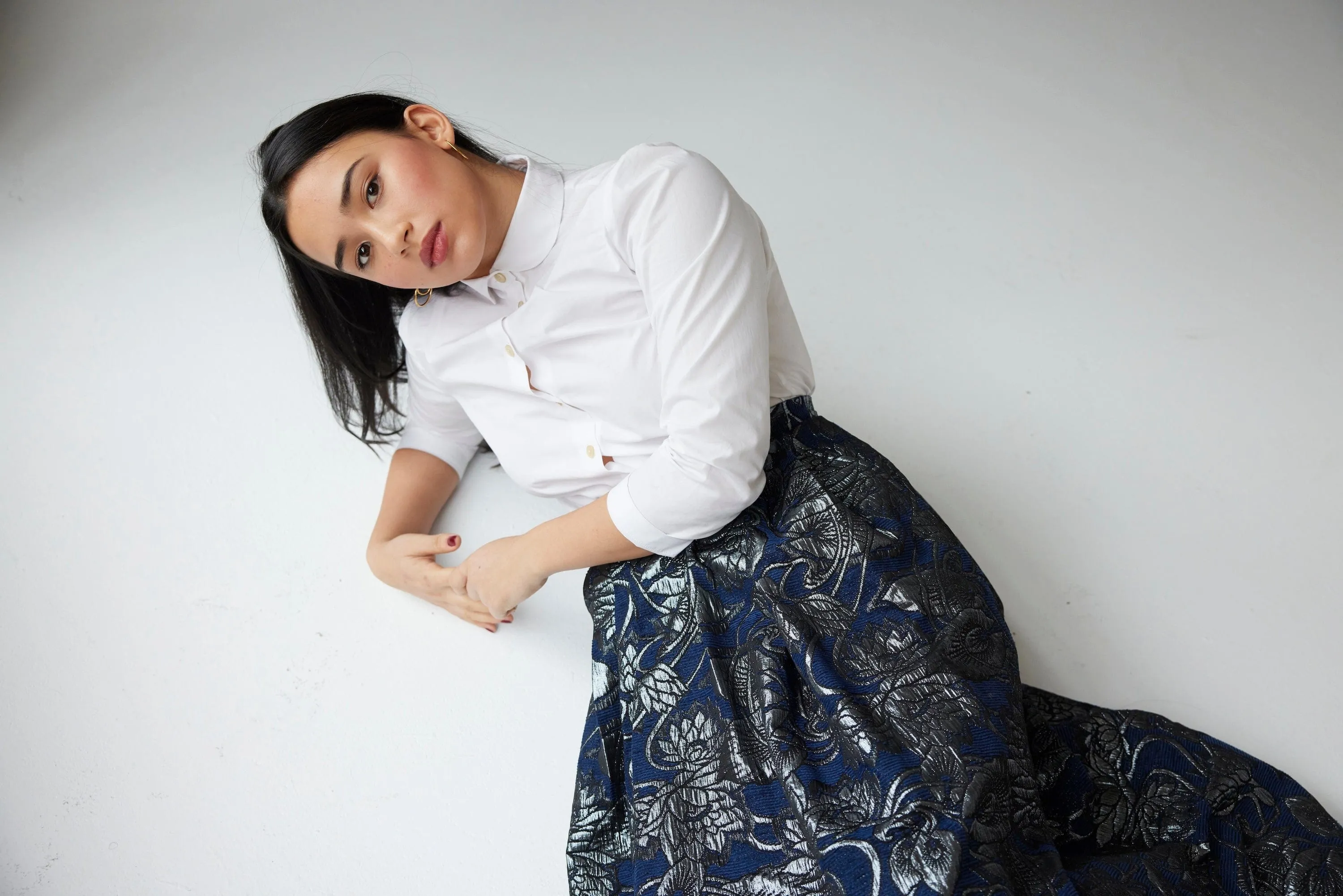 Binty Blouse in Cotton Poplin