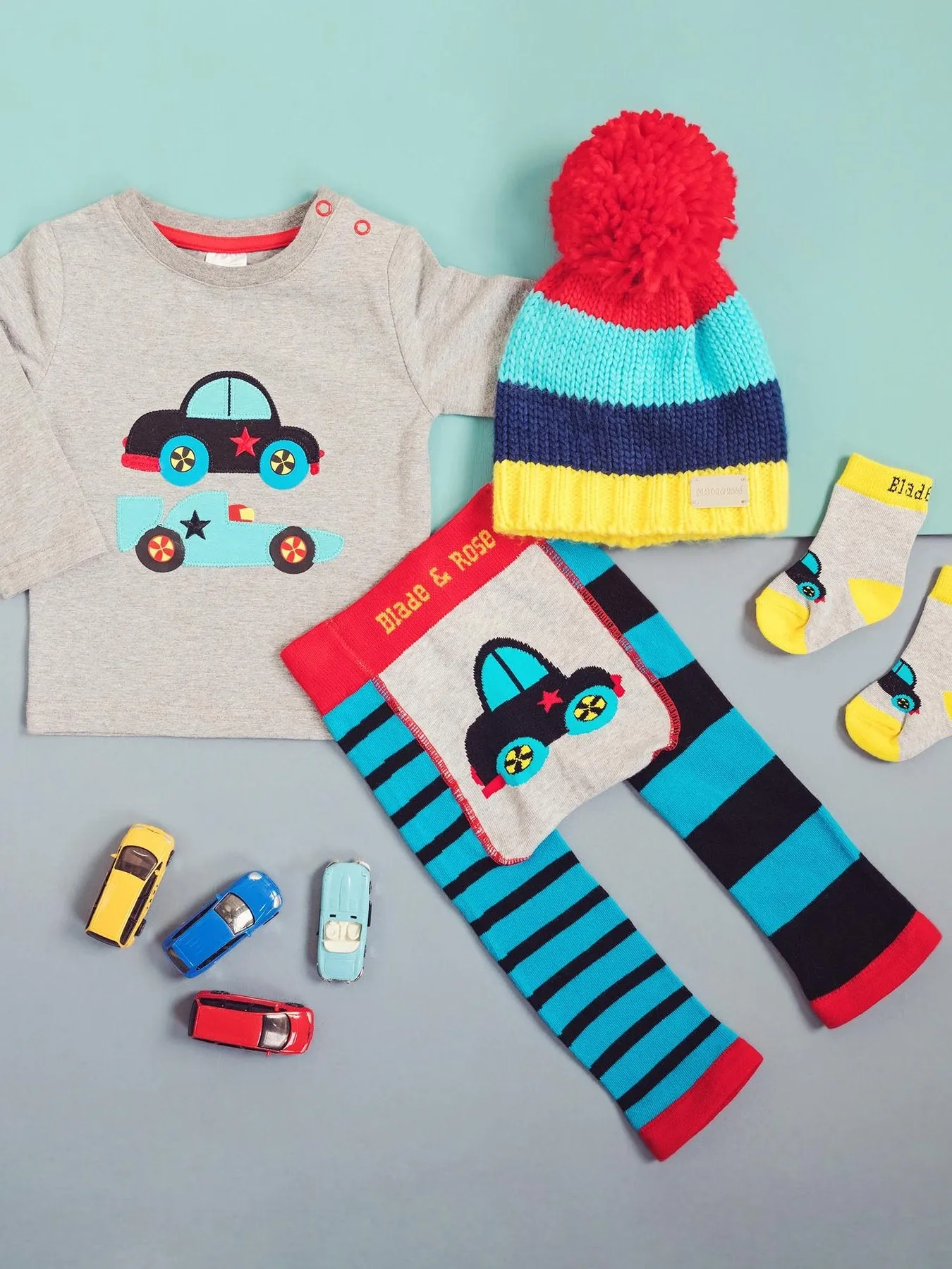 Blade & Rose Vroom Vroom Car Socks
