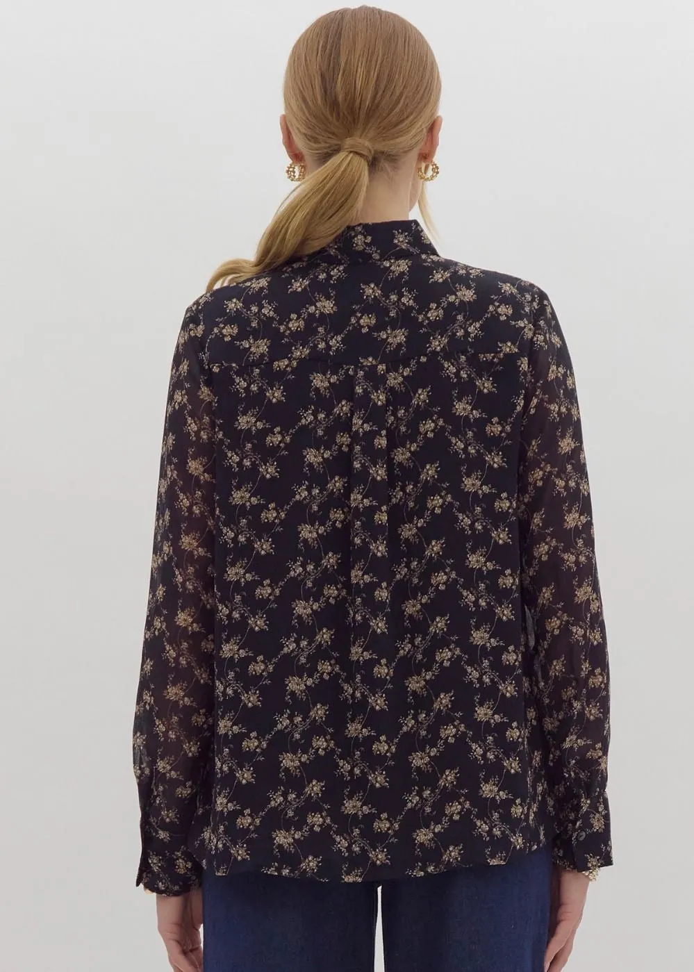 Blair Bow Blouse Top