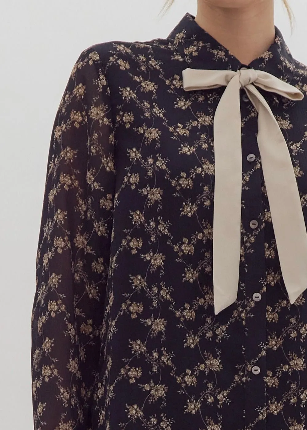 Blair Bow Blouse Top