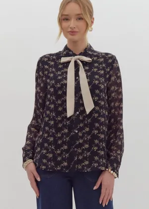 Blair Bow Blouse Top
