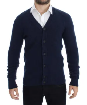 Blue Button Down Cardigan