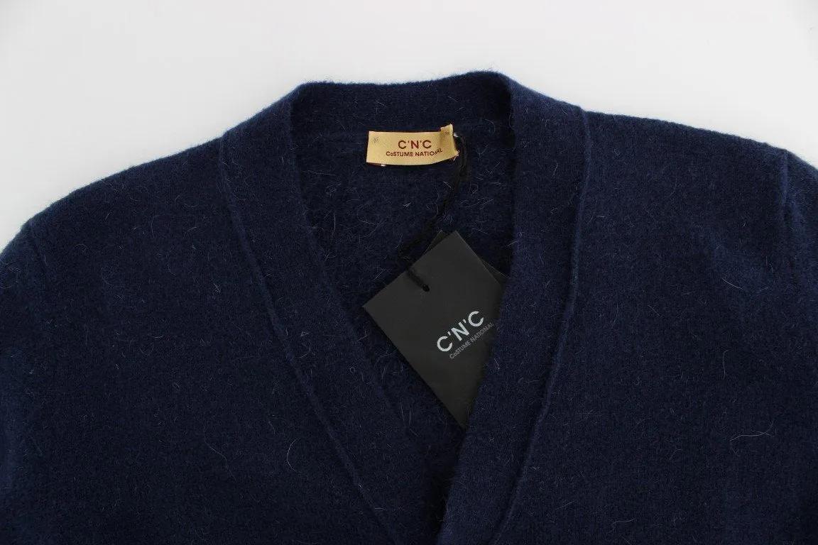 Blue Button Down Cardigan