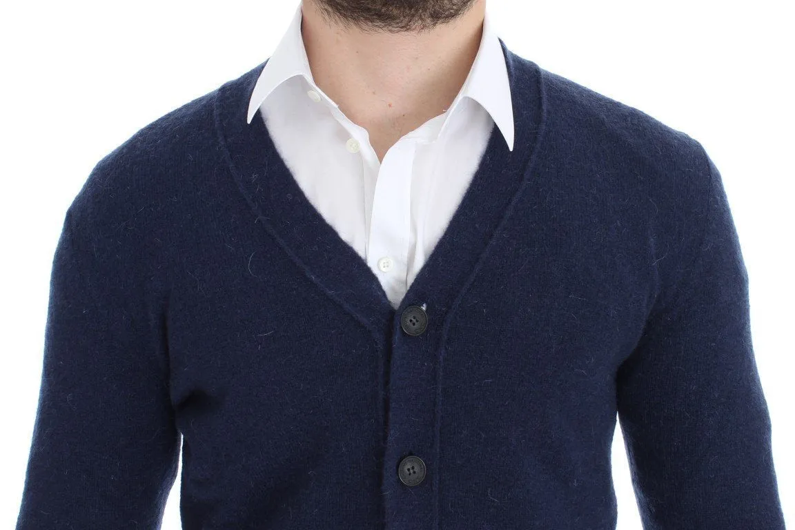 Blue Button Down Cardigan