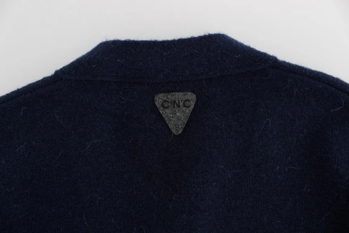 Blue Button Down Cardigan