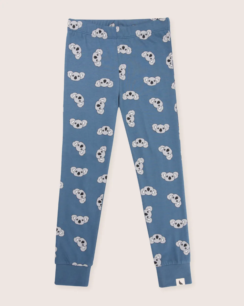 Blue Koala Print Leggings