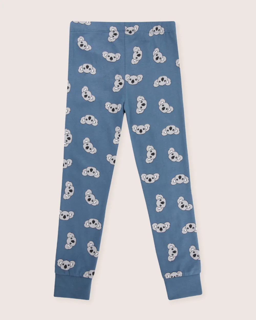 Blue Koala Print Leggings