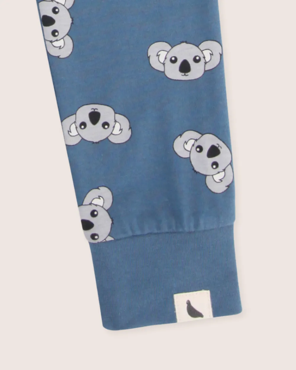 Blue Koala Print Leggings