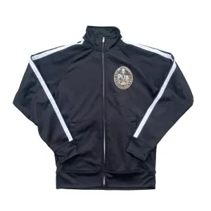 Boston Scally The Pub Collection - Black White Track Jacket