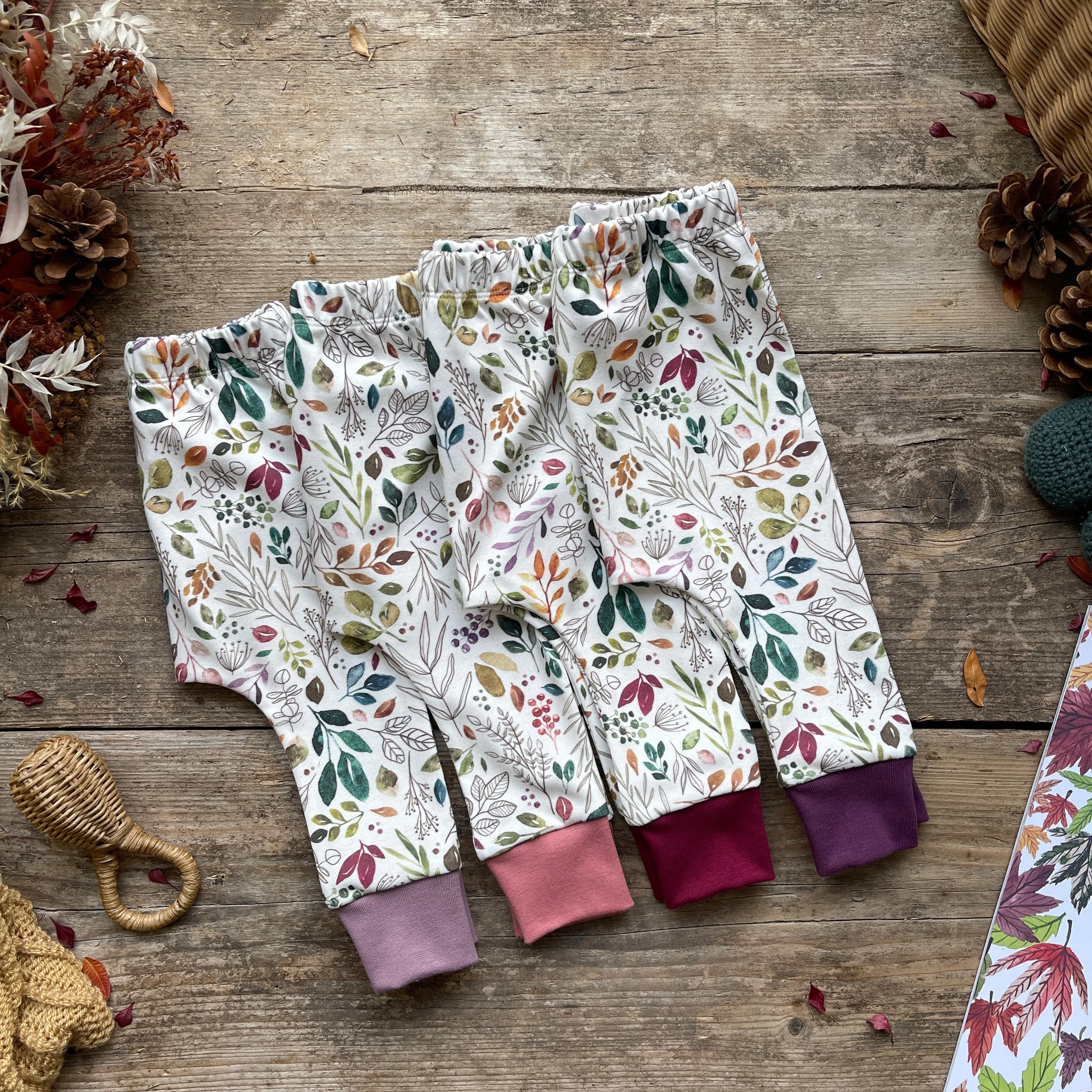 Botanical Sprigs Harem Leggings | Ready To Post
