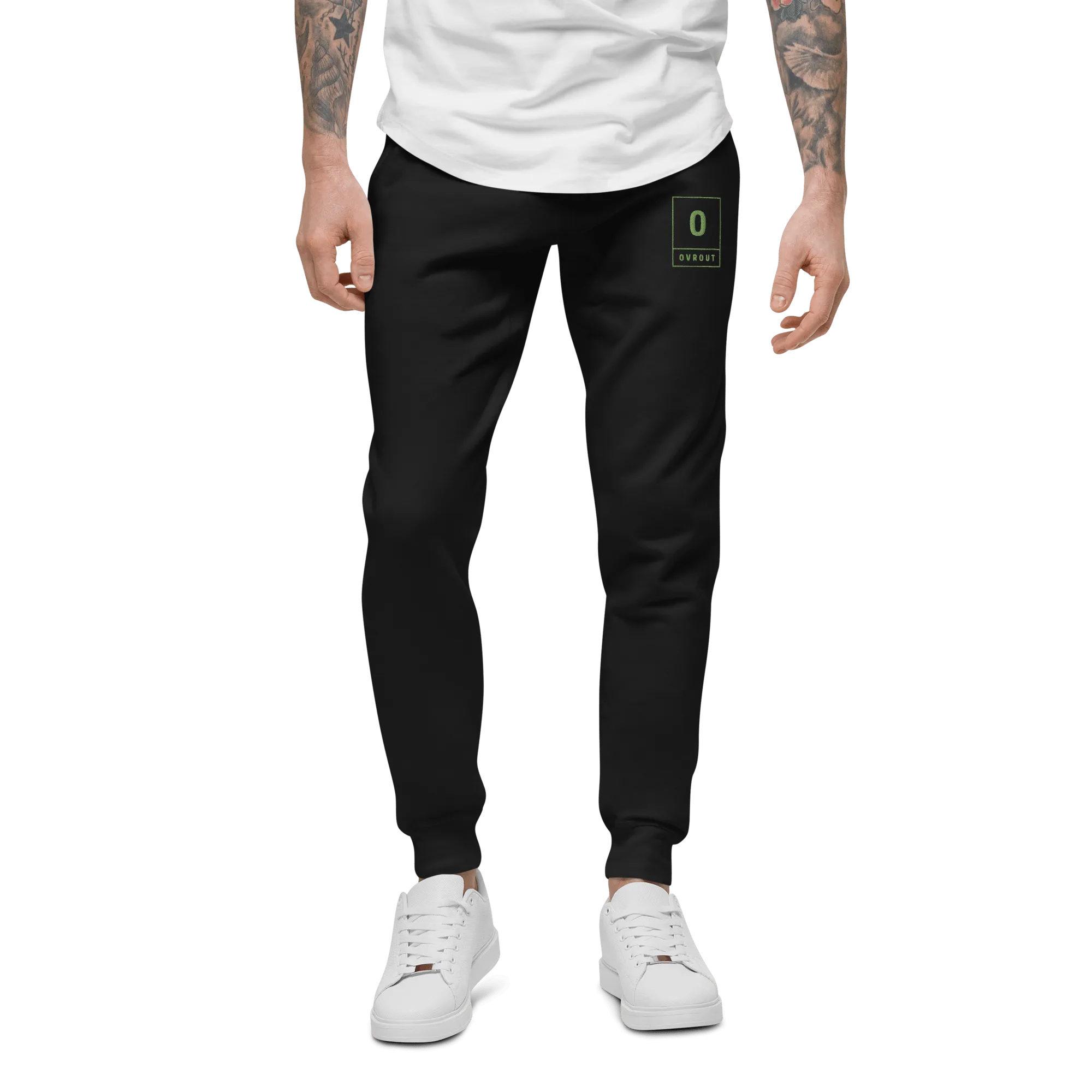 Boxed Green Logo Unisex sweatpants