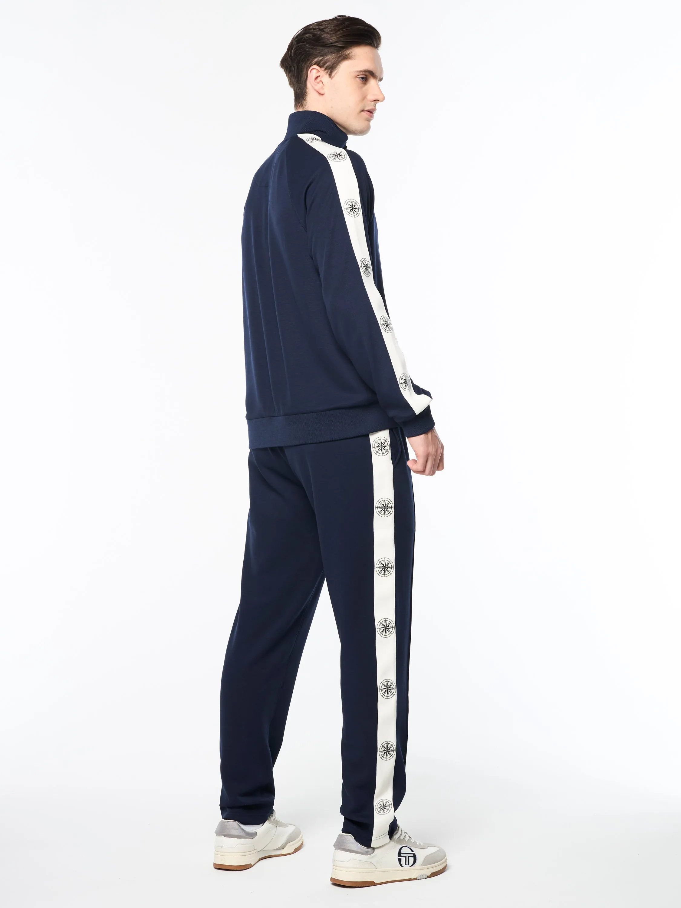 Bussola Track Jacket- Maritime Blue