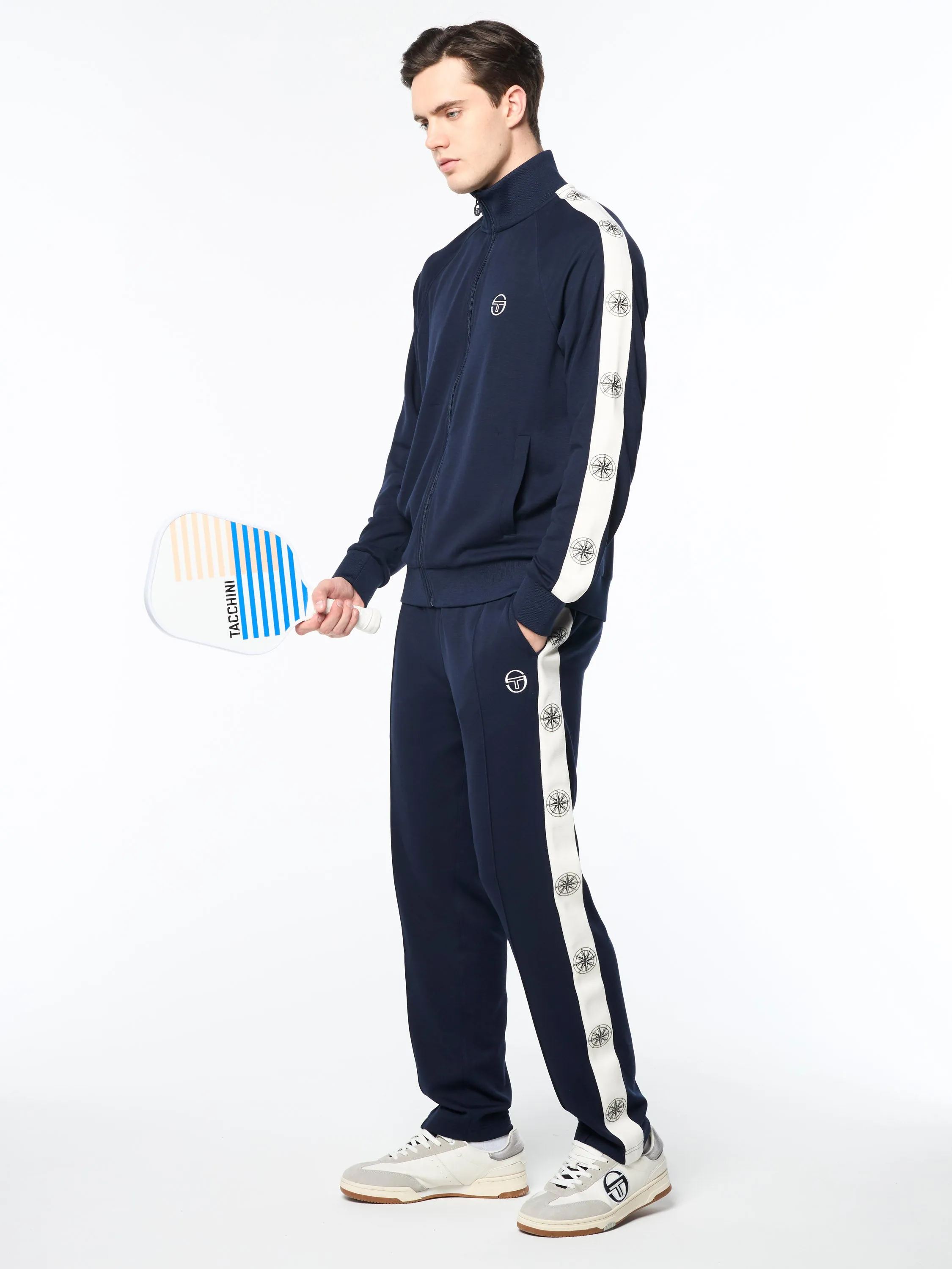 Bussola Track Jacket- Maritime Blue