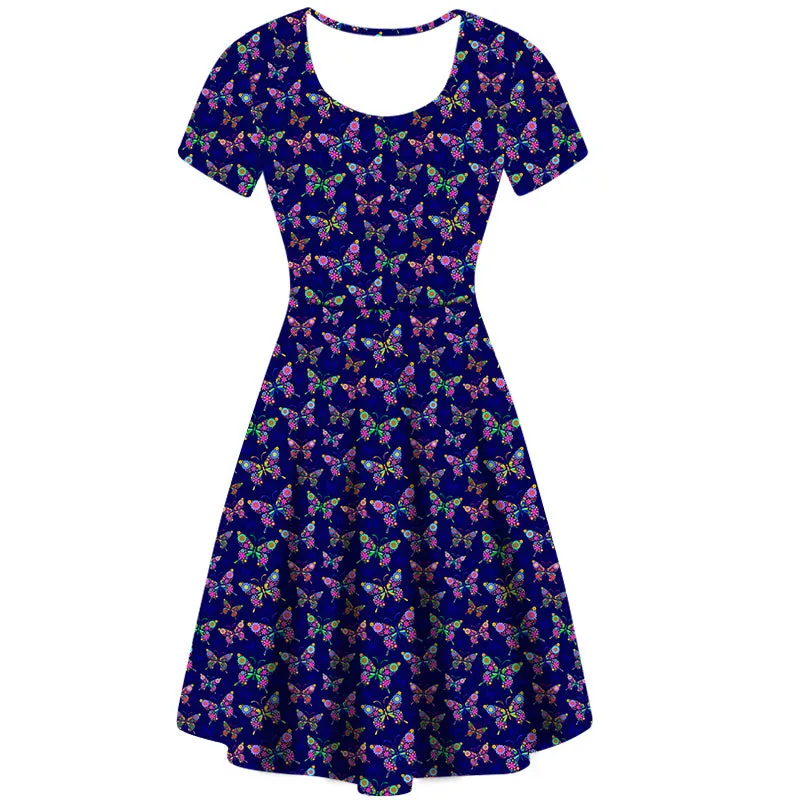 Butterfly Charm Deluxe Pocket Dress