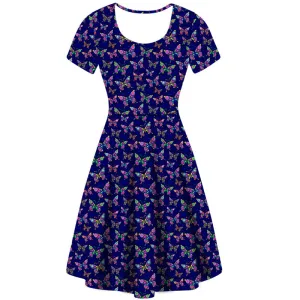 Butterfly Charm Deluxe Pocket Dress