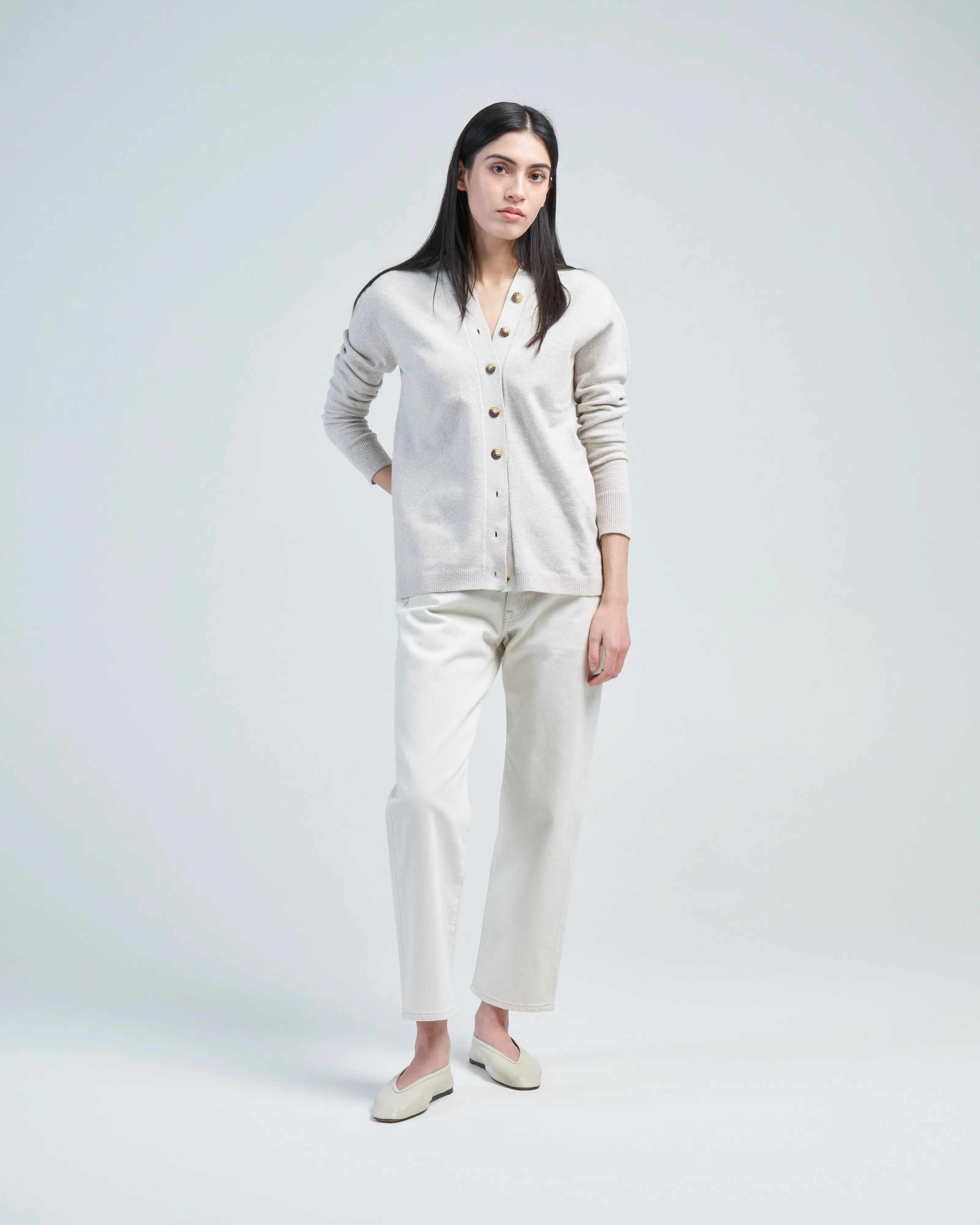 button cardigan
