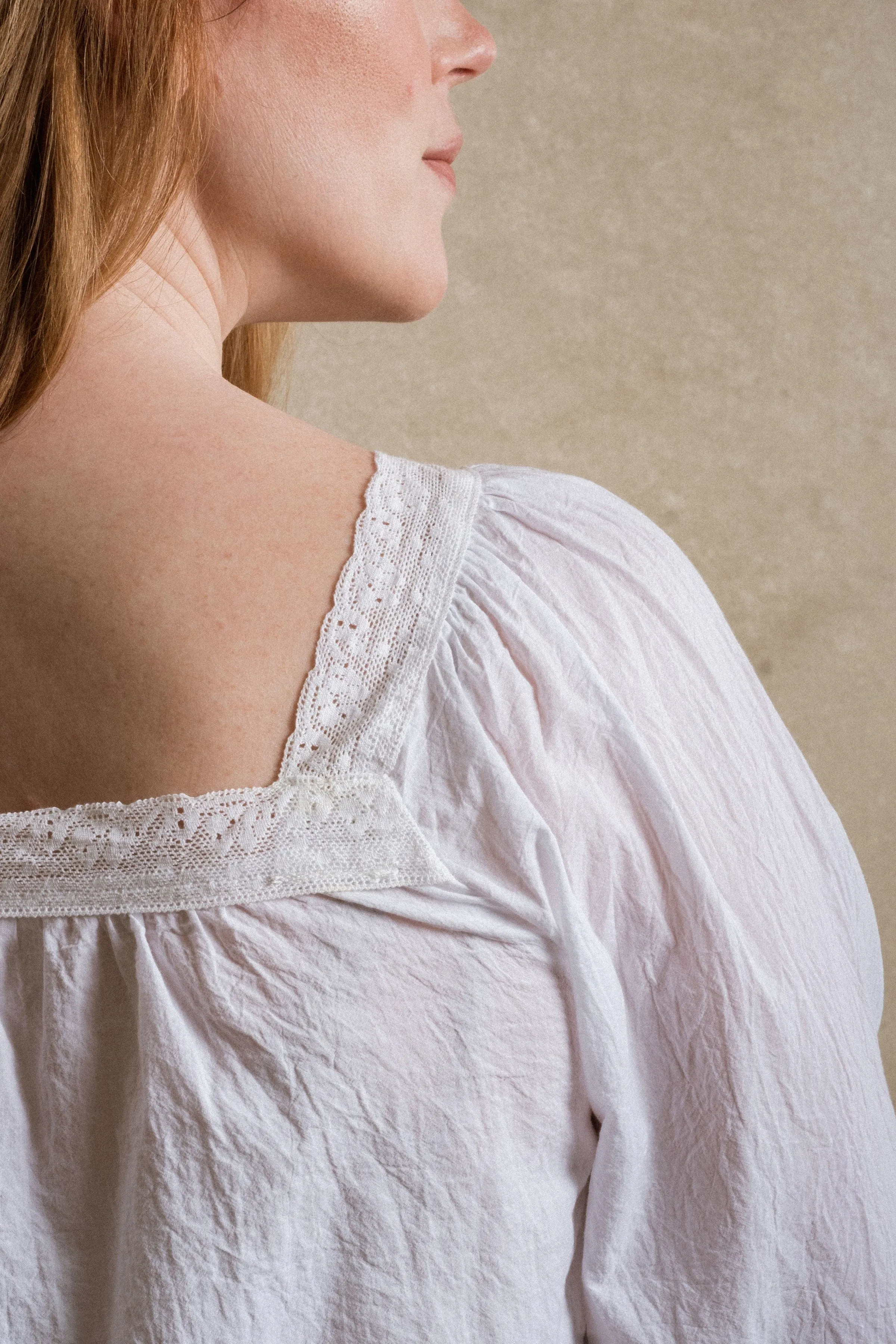 Byron Bay Blouse - White